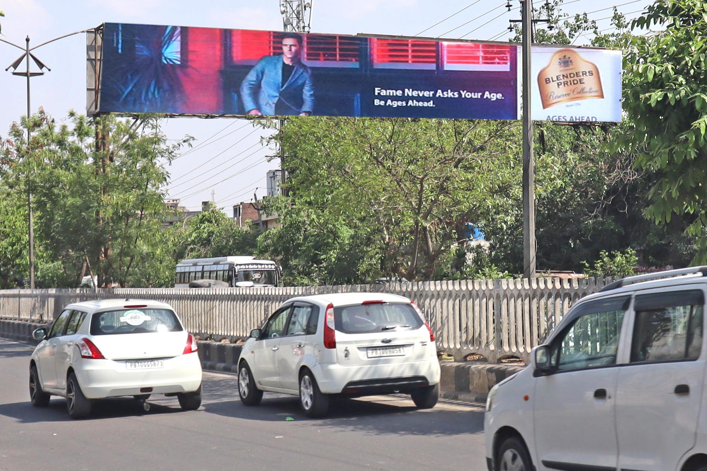 Dholewal Chowk facing Jagraon Bridge